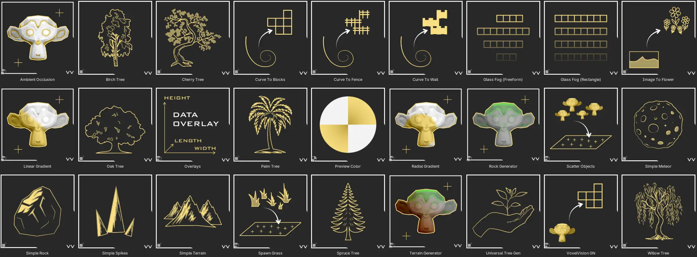 VoxelVision Asset Library